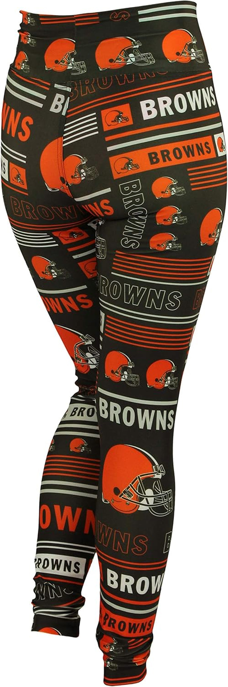 NFL Women'S Full Length High Waist Leggings with Pockets (XS - 3XL)