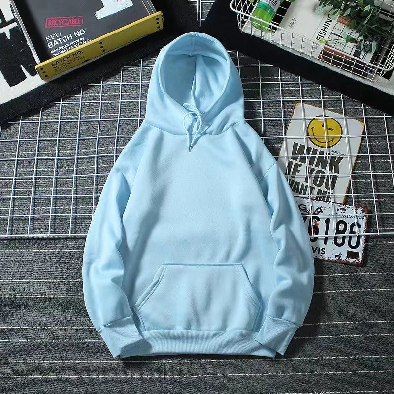 Blank Fleece Fashion Hoodies Men Pull Over Wholesale Hooded