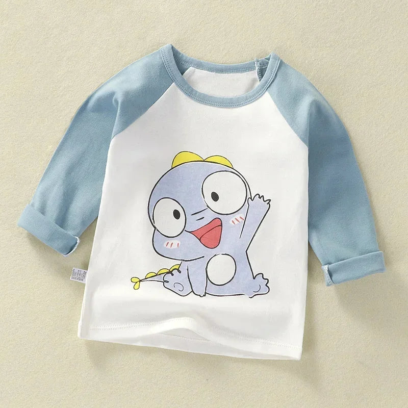 Children's Clothing Boys Girls T-Shirt kids clothes Cartoon Top