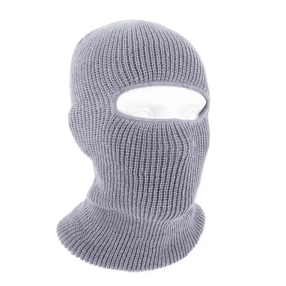 Winter Knitted Full Beanies Balaclava Hat Outdoors Men Women