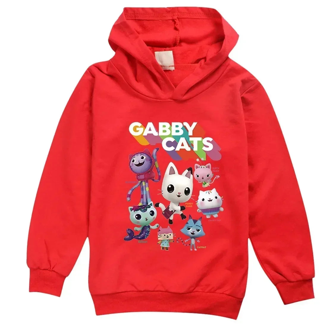 Gabbys Doll House Hoodie Children Spring Autumn New Kids