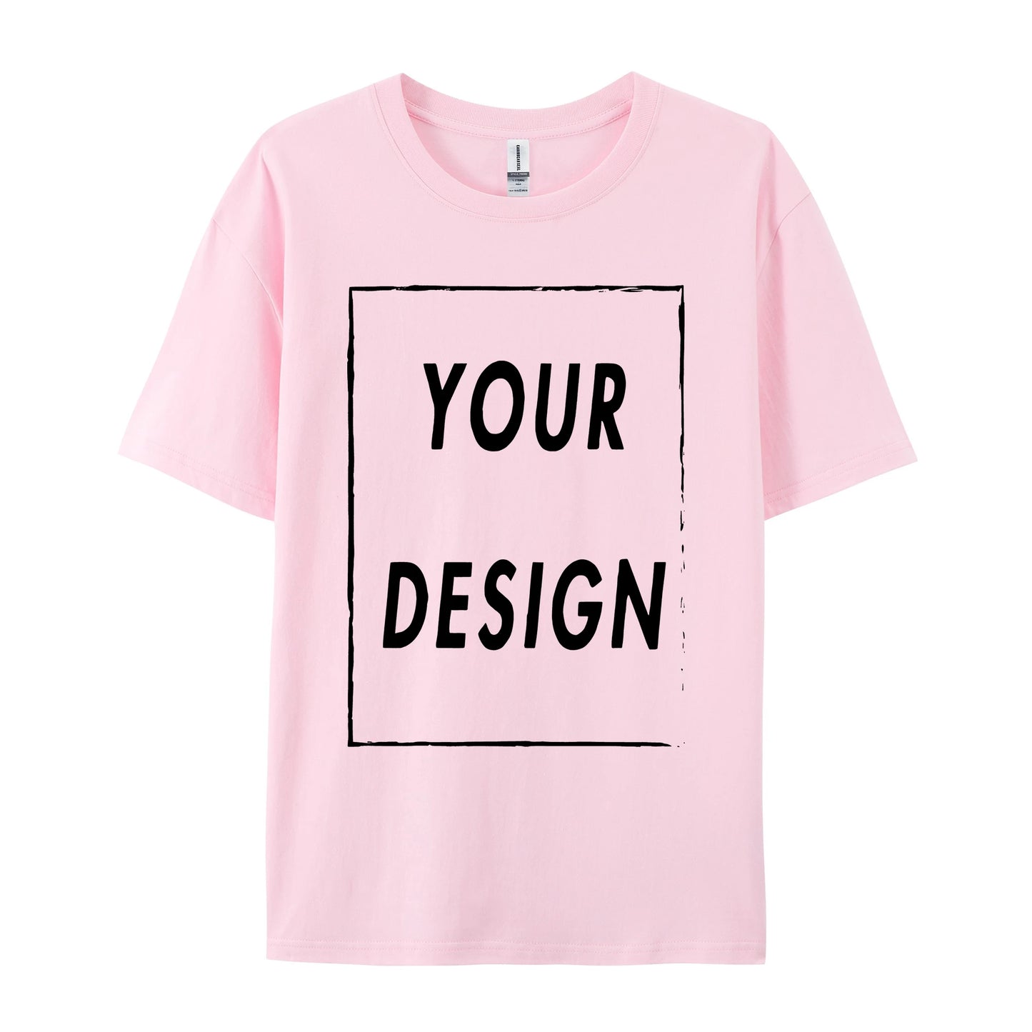 Custom Women Men Customised Printed 100% Cotton Short