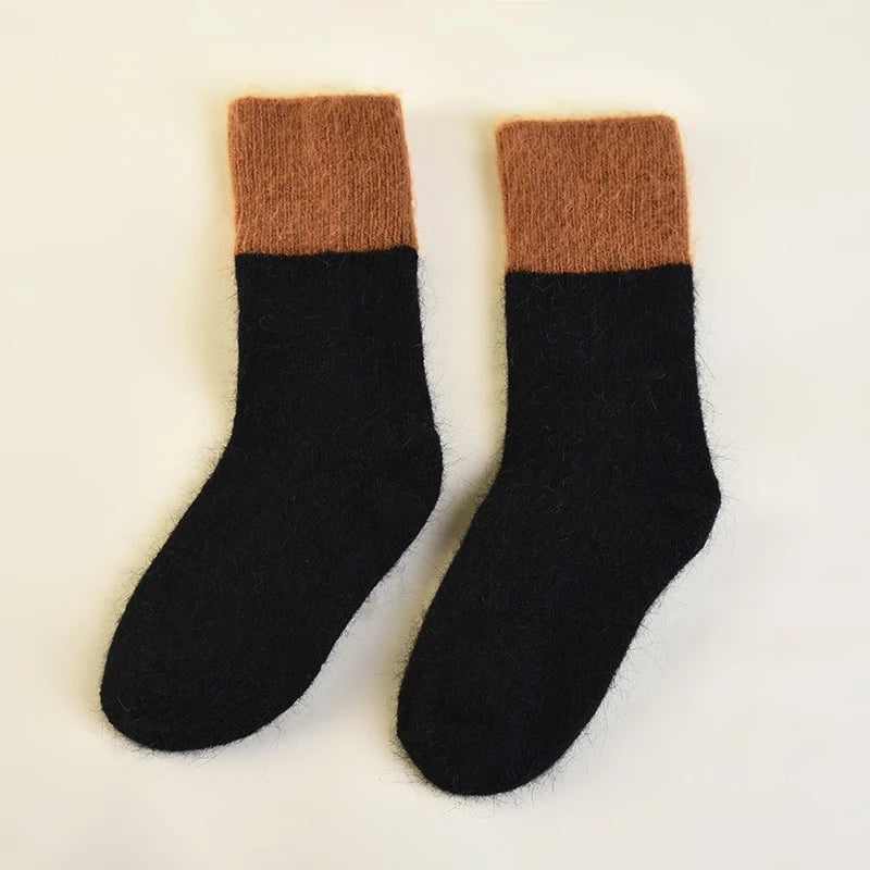 Socks Girl Wool Child Keep Warm Baby Girls Children's Winter