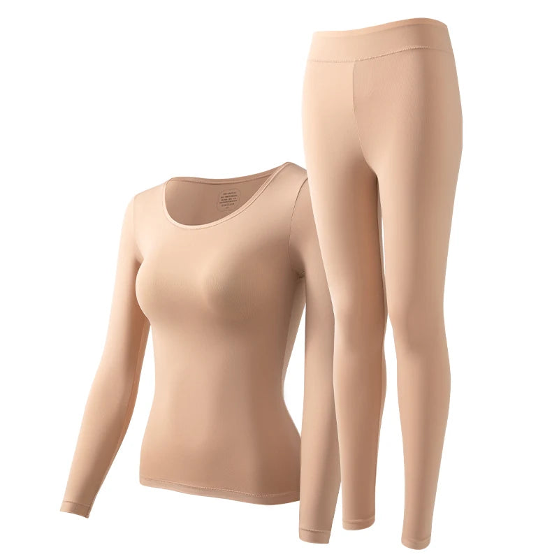 Winter Thermal Pairing Hyaluronic Acid Skincare Shirts Ultra-Thin