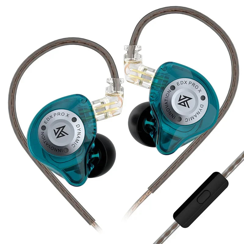 KZ EDX PRO X Dynamic Drive Earphone HIFI Bass Music Earbud Sport