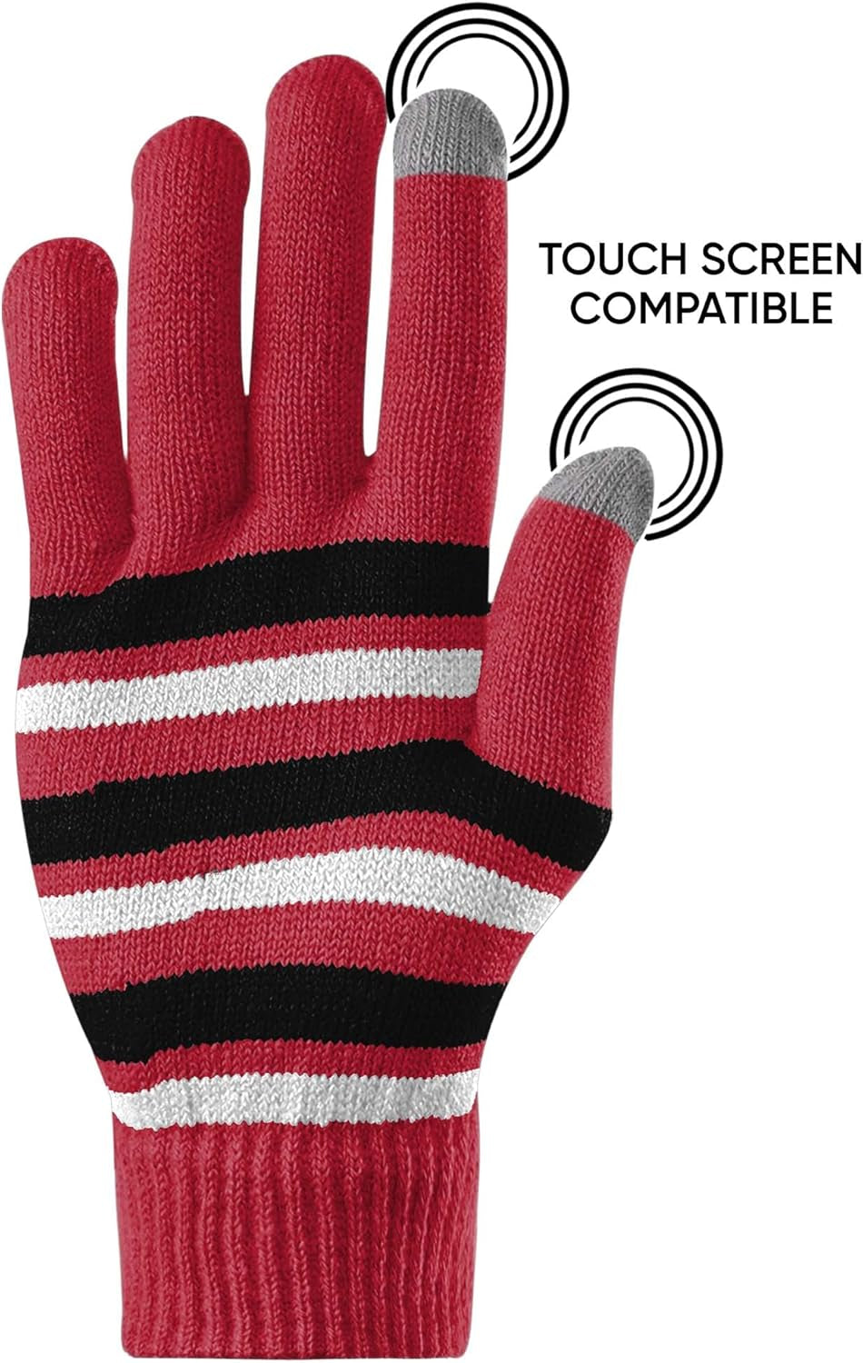 NFL Team Logo Stretch Gloves