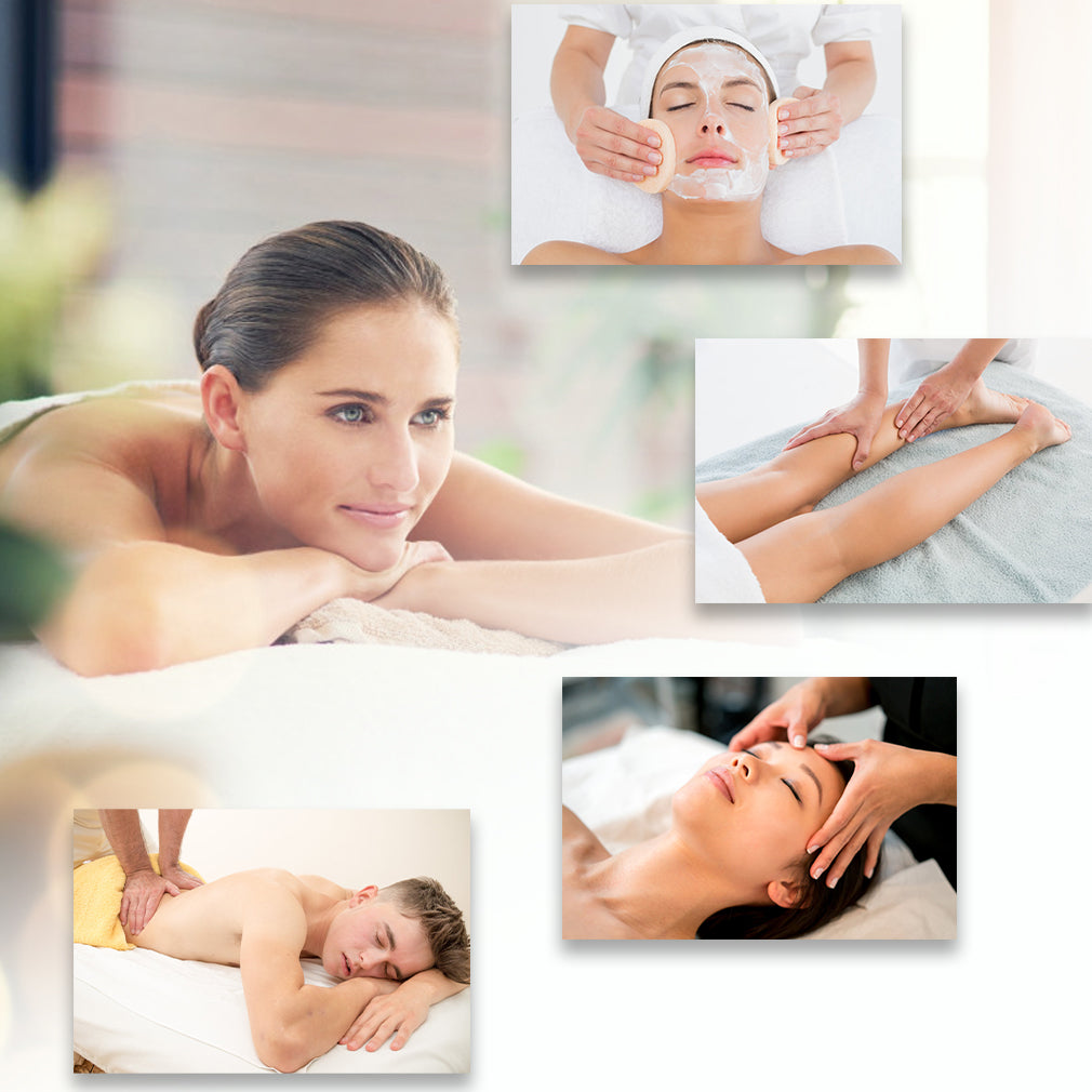 Massage Table Massage Bed Spa Bed 73?Long Portable 2 Folding W/ Carry Case Table Heigh Adjustable Salon Bed Face Cradle Bed
