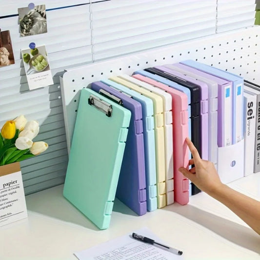 1 Piece Color Folder Storage Box, Multifunctional Desktop Organizer, Suitable for Daily Organization and Use of Office Documents