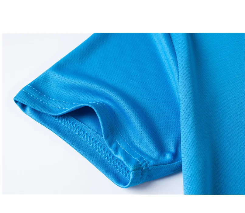 Quick Dry Round Neck T-shirt Custom Printed Embroidered Logo