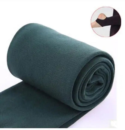 Autumn Winter Woman Thick Warm Leggings Candy Color B