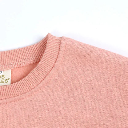 Fashion Solid Color Kids Clothes Boys Sweatshirt Cotton Long