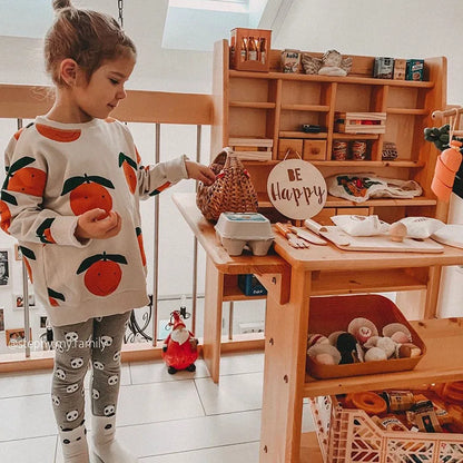 Kids Tshirts Cotton Spring Autumn Boys Girls Sweatshirts