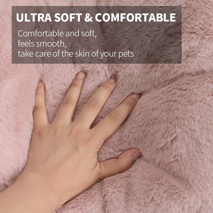 Thick Warm Dog Bed Mat Soft Pet Sleeping Cushion Mats Washable