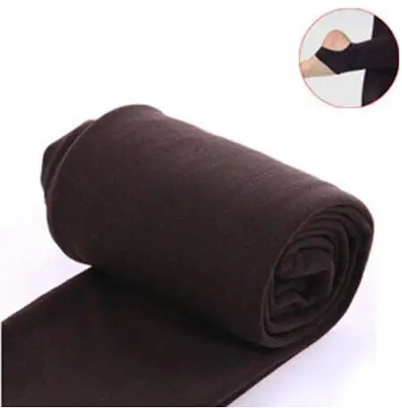 Autumn Winter Woman Thick Warm Leggings Candy Color B