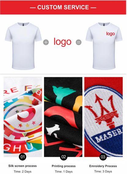 Quick Dry Round Neck T-shirt Custom Printed Embroidered Logo