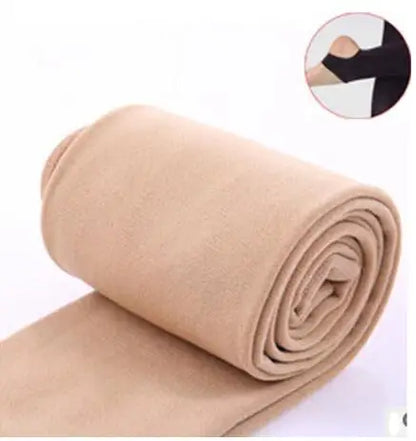 Autumn Winter Woman Thick Warm Leggings Candy Color B