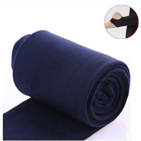 Autumn Winter Woman Thick Warm Leggings Candy Color B