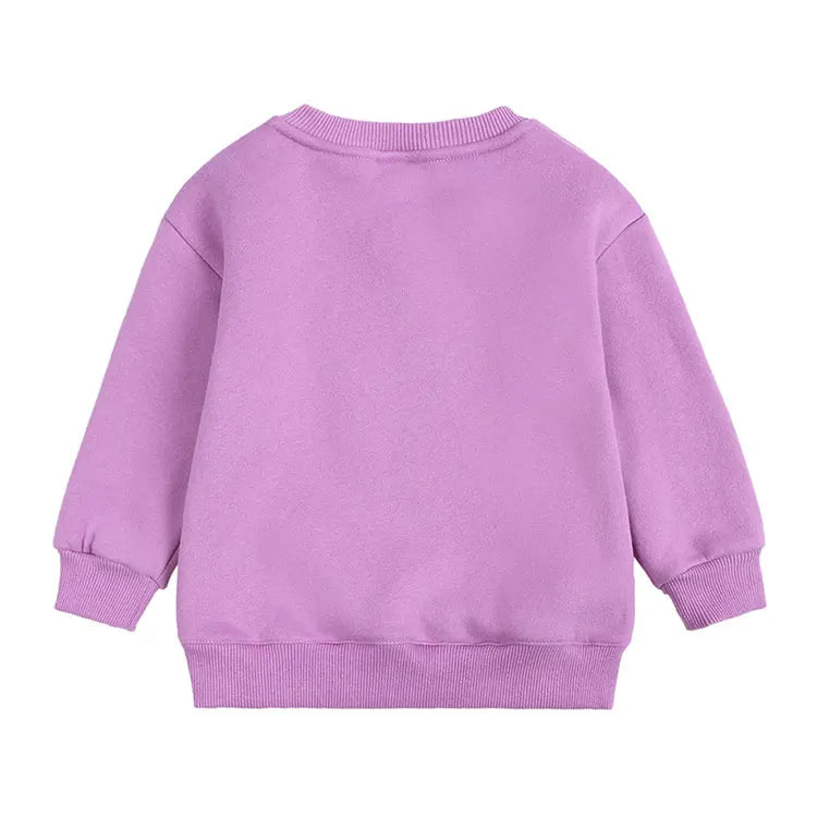 Fashion Solid Color Kids Clothes Boys Sweatshirt Cotton Long