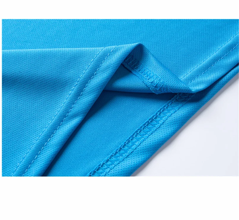 Quick Dry Round Neck T-shirt Custom Printed Embroidered Logo