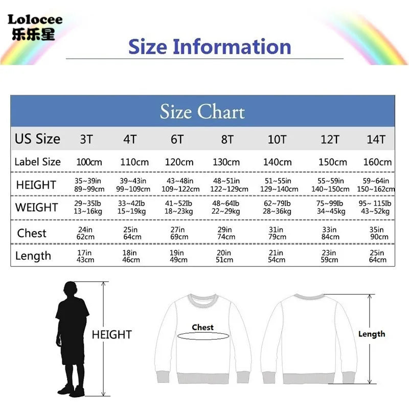 Off-Road Car Print Sweatshirts Long-sleeved Tops Boys Child