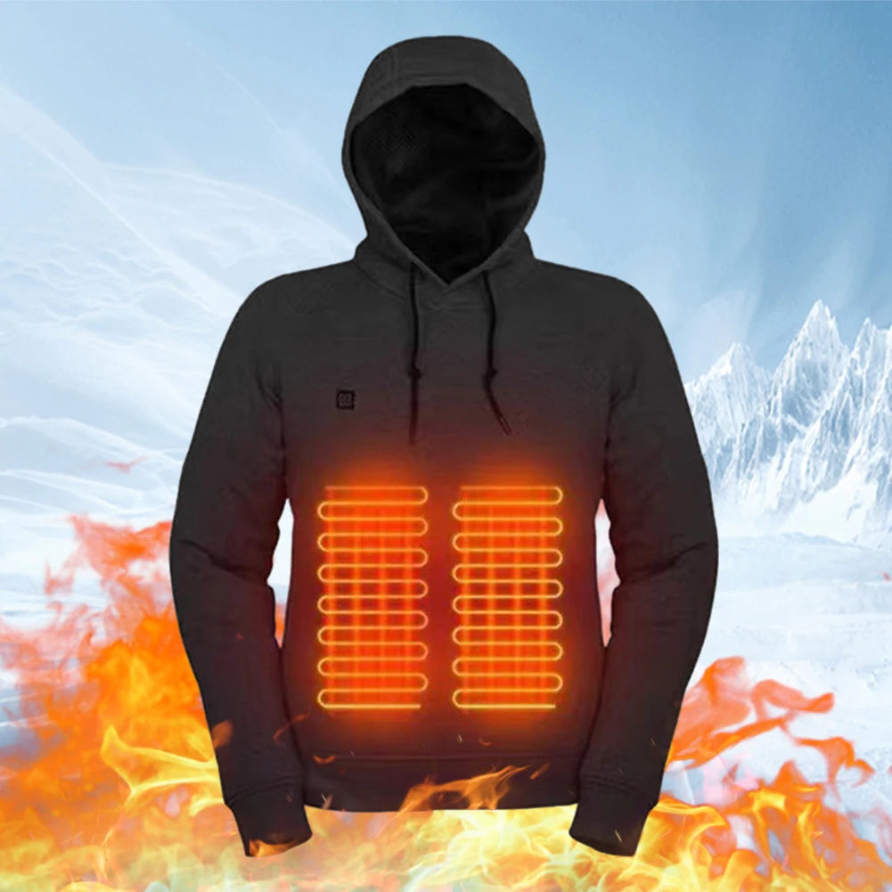 Heating Zones Heated Jacket Men Women Vintage Gothic Cozy