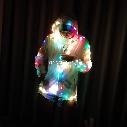 Led Lighs Waterproof Clothes Cool Night Running Props Led Light