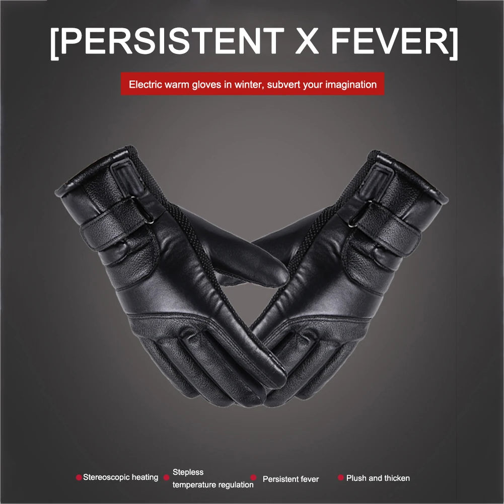 Electric Heating Gloves Men Women USB plug-in Electric Heated