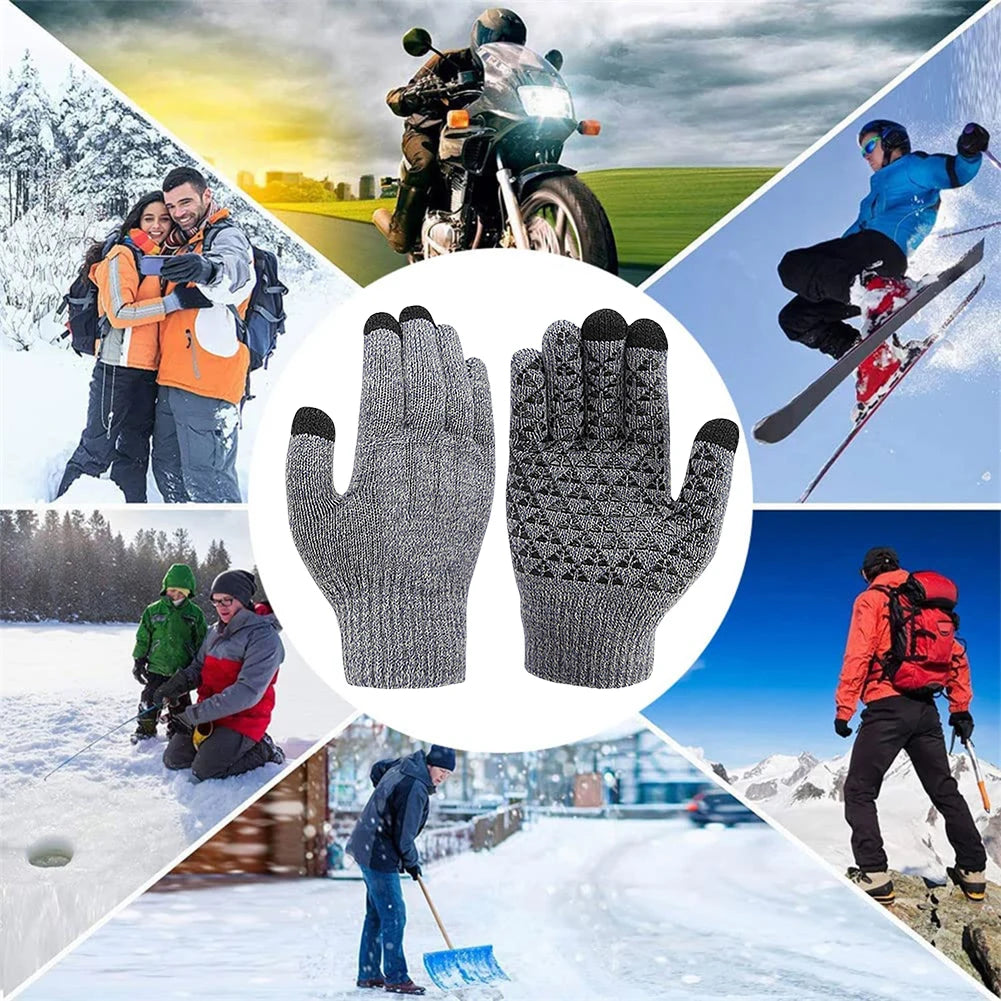 Electric Heated Gloves Winter Moto USB Heating Gloves Hand