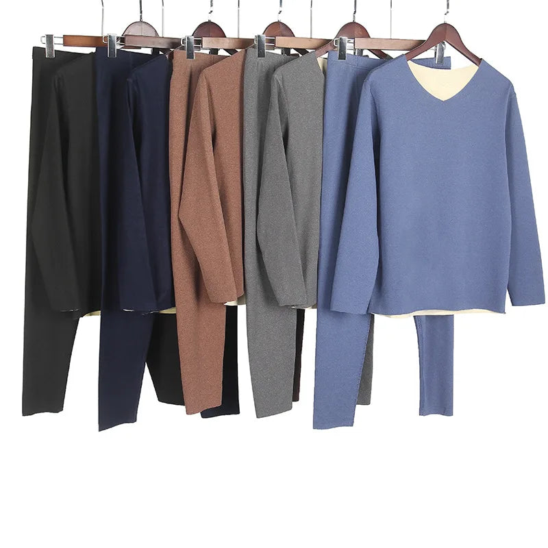 Men Double-Sided Non-marking Heating Thermal Underwear