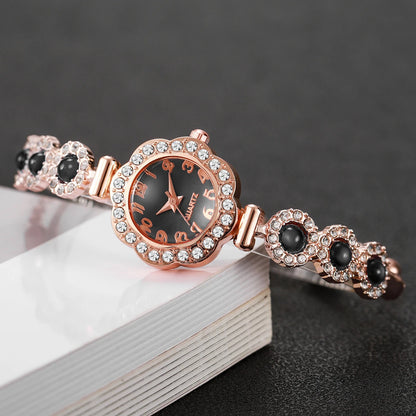 Elegant Rhinestone Bracelet Strap Women Watches Fashion