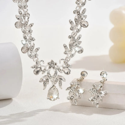 Fashion Necklace Sets for Women Waterdrop Collar Choker Necklace