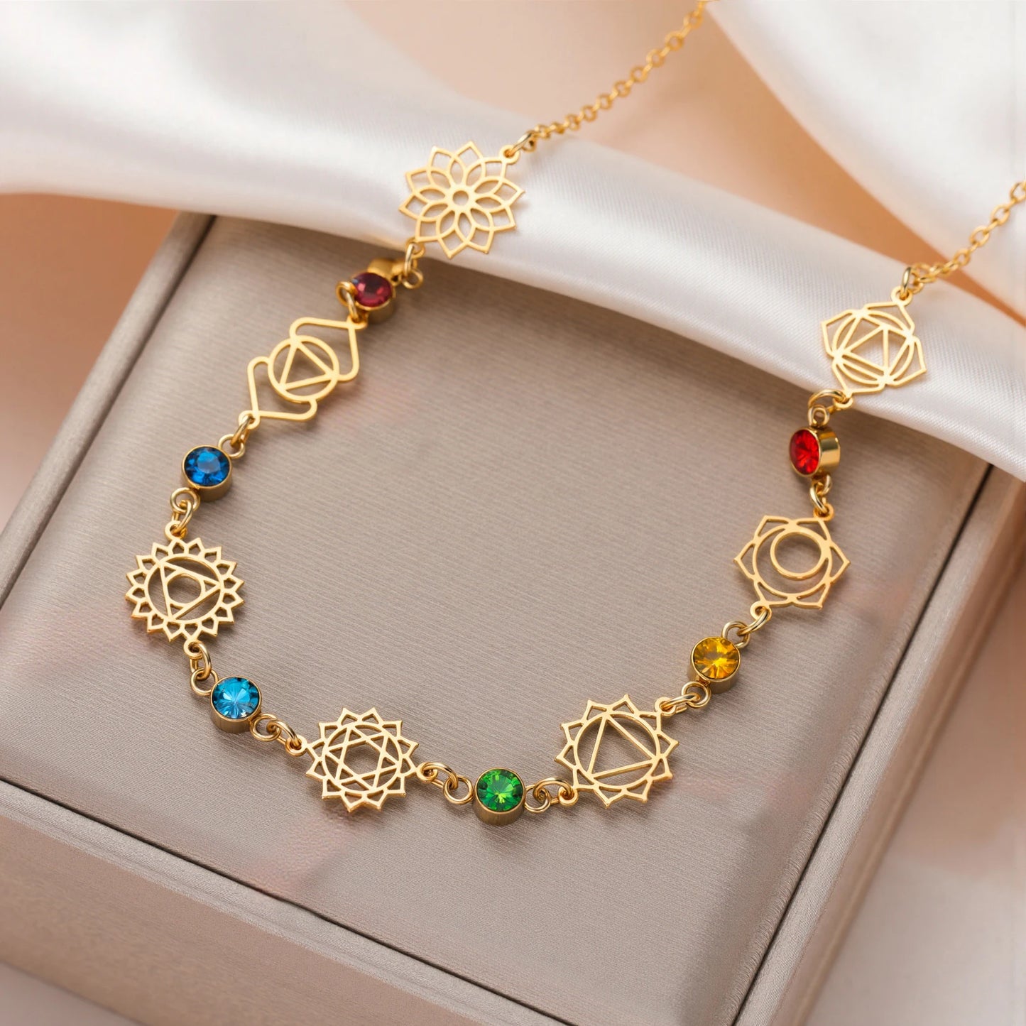 Necklaces for Women Stainless Steel Gold Color Choker