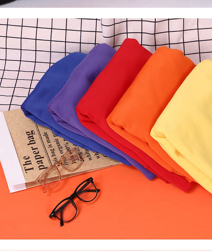 Candy Color Hoodie Loose 14 Solid Color Spring Autumn Winter