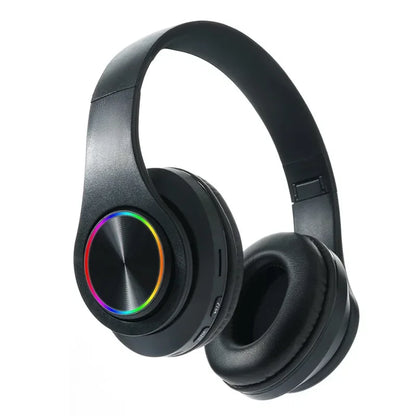 Foldable Bluetooth Headsets  Wireless Headphones With Mic Stereo