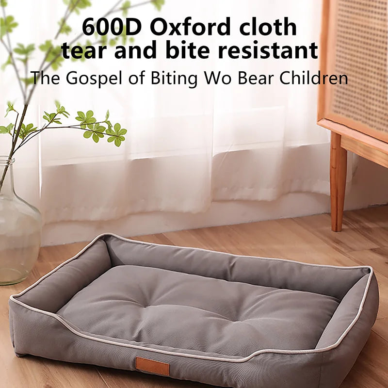 Waterproof Dog Bed 600D Oxford Pet Dogs Beds for All Seasons