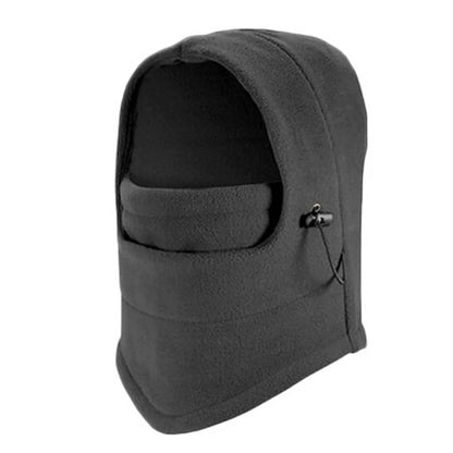 Winter Thermal Fleece Balaclava Men Hat Neck Warmer Hiking