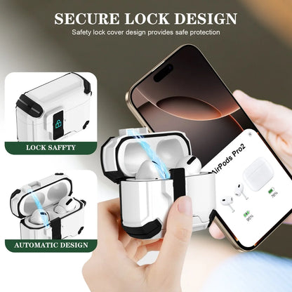 Phone Holder Security Lock Cover For AirPods Pro 3 2025 Case