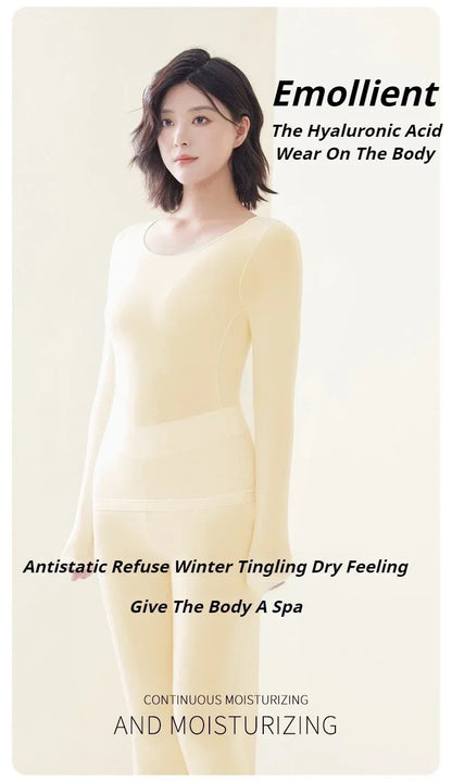 New Women's Thermal Underwear Set De Velvet Grinding