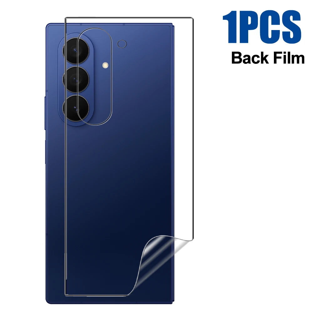 Flexible Hydrogel Film for Samsung Galaxy Z Fold 7 HD Clear