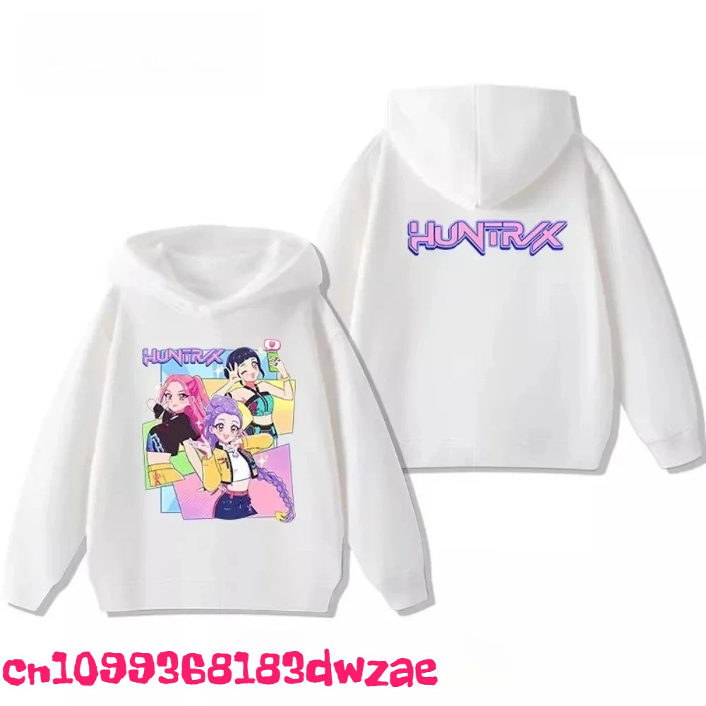 Korean Popular Kpop Demon Hunter Children's Sweatshirt Boys