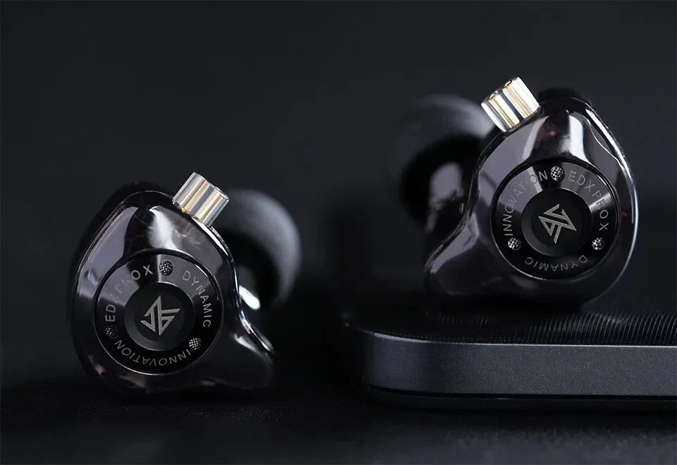 KZ EDX PRO X Dynamic Drive Earphone HIFI Bass Music Earbud Sport