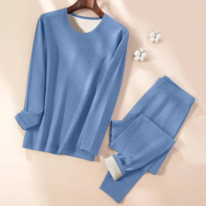 Man Winter Thermal Underwear Set Face Sanding Double Warmth