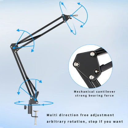 Podcast Sound Card Set Professional Audio Condenser Mic Studio
