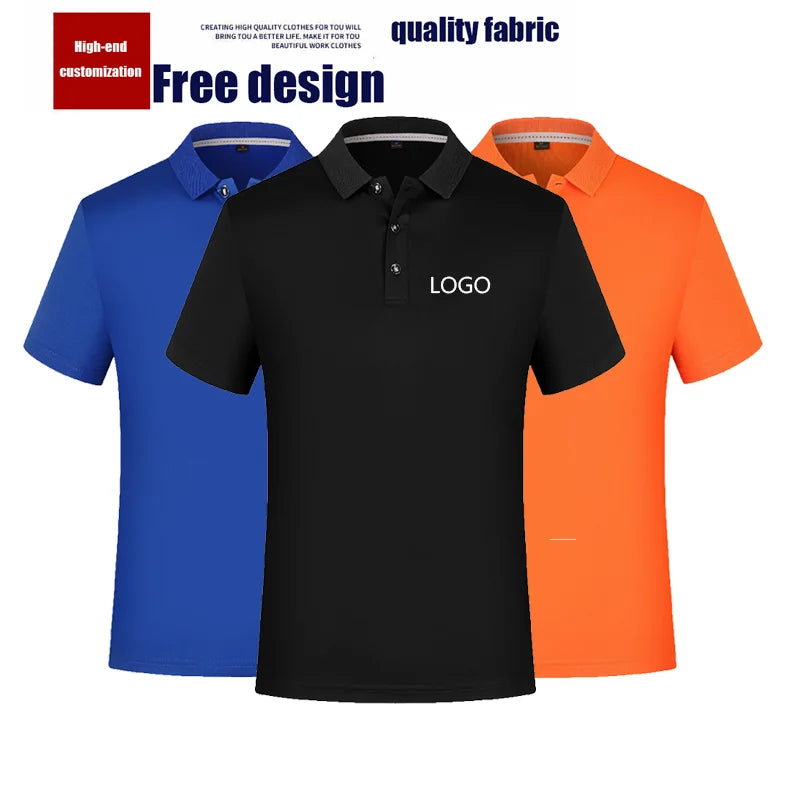 High-End Customization POLO Shirt Quick-Drying Polo T Shirt For Men
