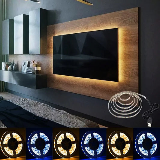 DC 5V USB LED Strips Light 2835 White Warm White Led Strip