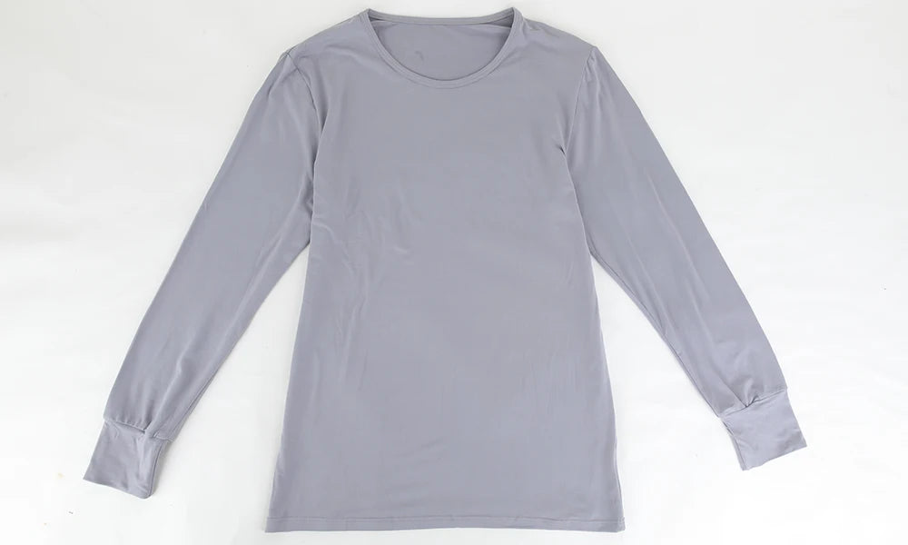 Long Johns Thermal Underwear Set for Men Fleece Lined Base