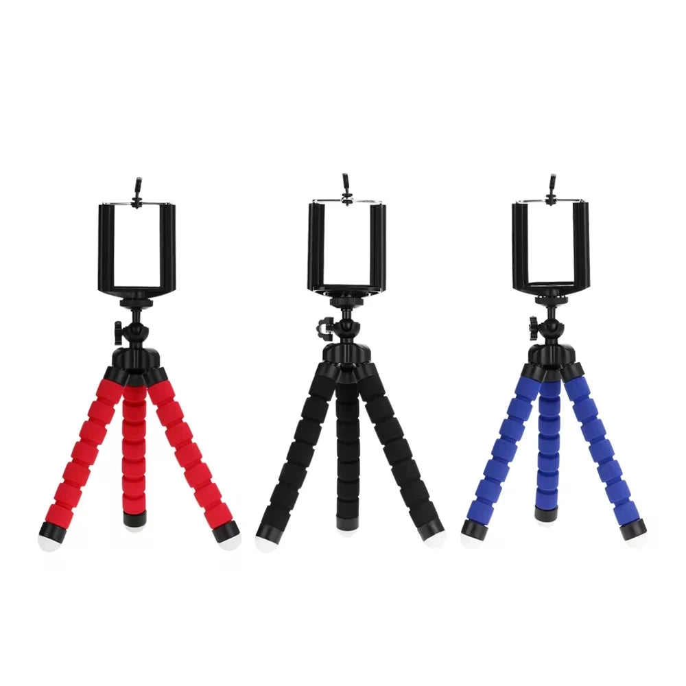 Tripods Tripod For Phone Mobile Camera Holder Clip Smartphone