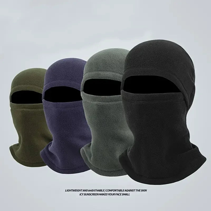 Winter Warm Outdoor Riding Full Face Mask Covers Balaclava Fleece
