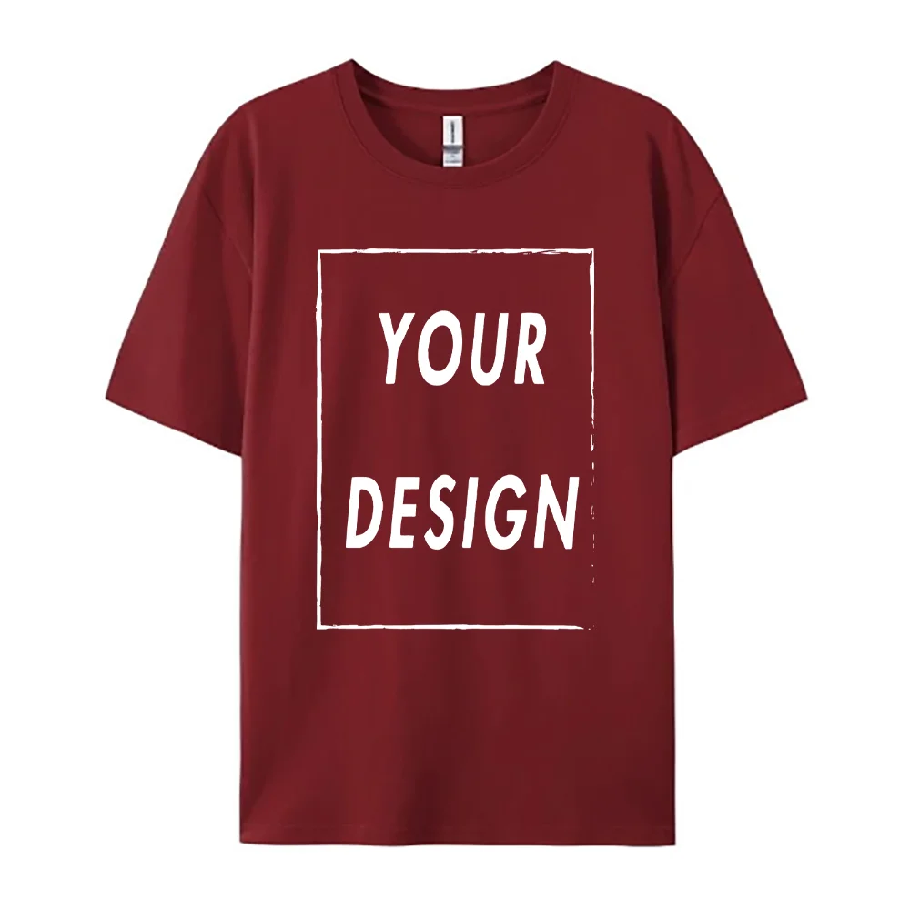 Custom Women Men Customised Printed 100% Cotton Short