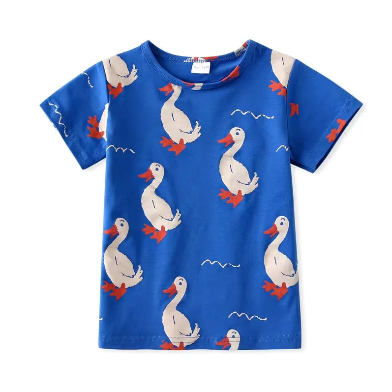 Kids Tshirts Cotton Spring Autumn Boys Girls Sweatshirts